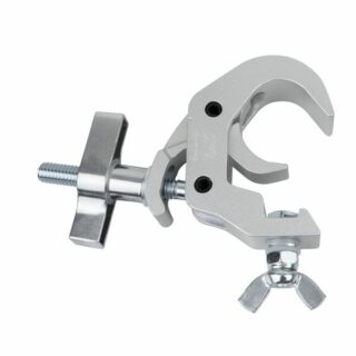 SHOWTEC FAST COUPLER 150KG Showtec Clamps Silver, Slimline for 50mm tube 75100