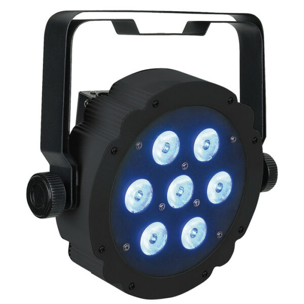 SHOWTEC COMPACT PAR 7 TRI RGB 42579  edullinen ja kestävä LED spotti