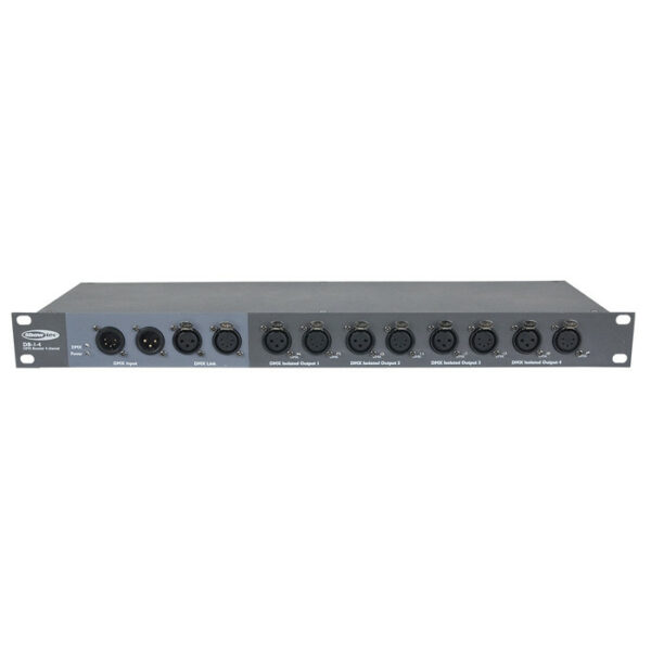Showtec DB-1-4 4-Channel DMX Booster 3P & 5P XLR