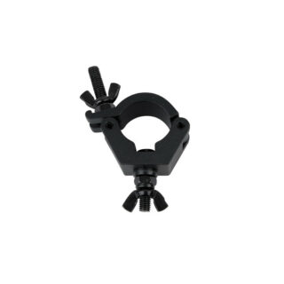 Showgear 32 mm Half Coupler SWL: 100 kg, Aluminium, black