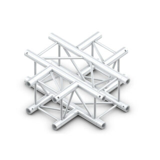 Milos Pro-30 Square G Truss - Cross 4-way Heavy Duty