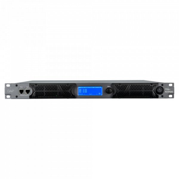 DAP TA-4.1700 4x 1700 W touring amplifier with DSP